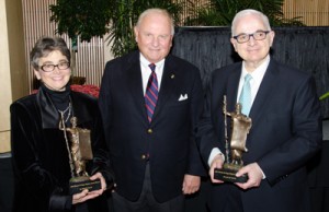 L-R Silvia M. Ferretti, DO; Thomas B. Hagen; John M. Ferretti, DO