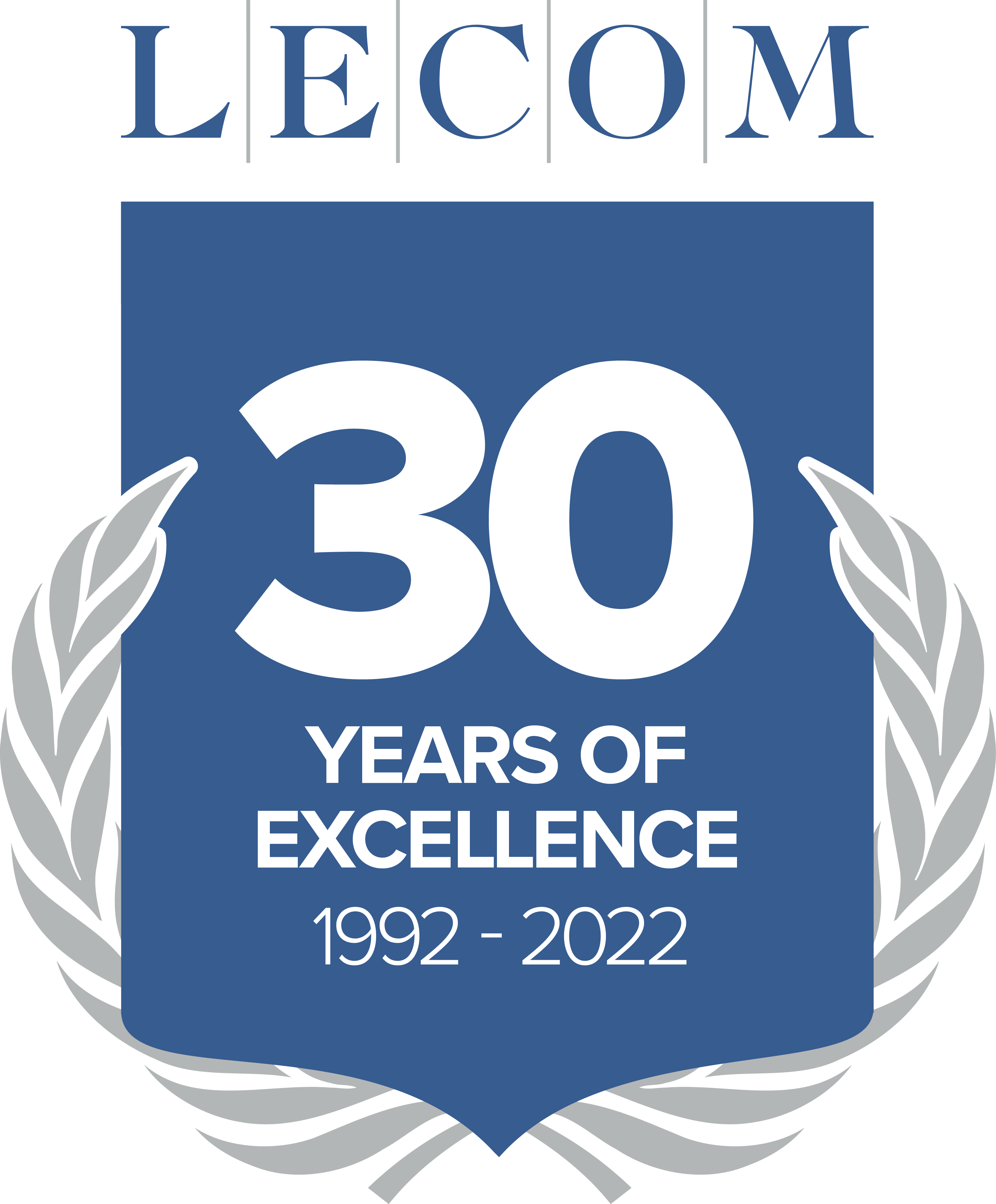 LECOM 30th Logo