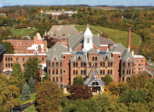 Greensburg PA Campus Arial Photo