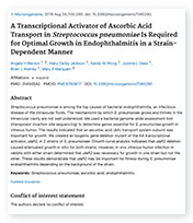 A Transcriptional Activator of Ascorbic Acid Transport landing page